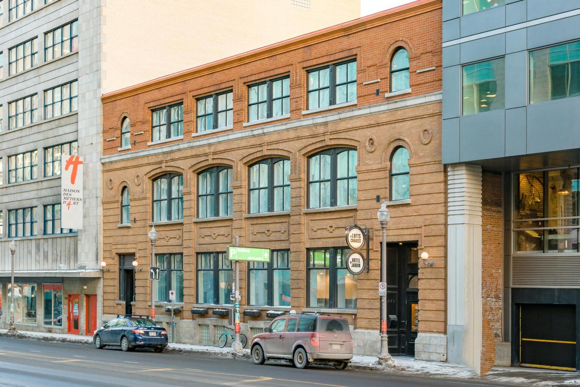 Hotel Du Jardin - Par Les Lofts Vieux-Quebec Exteriör bild